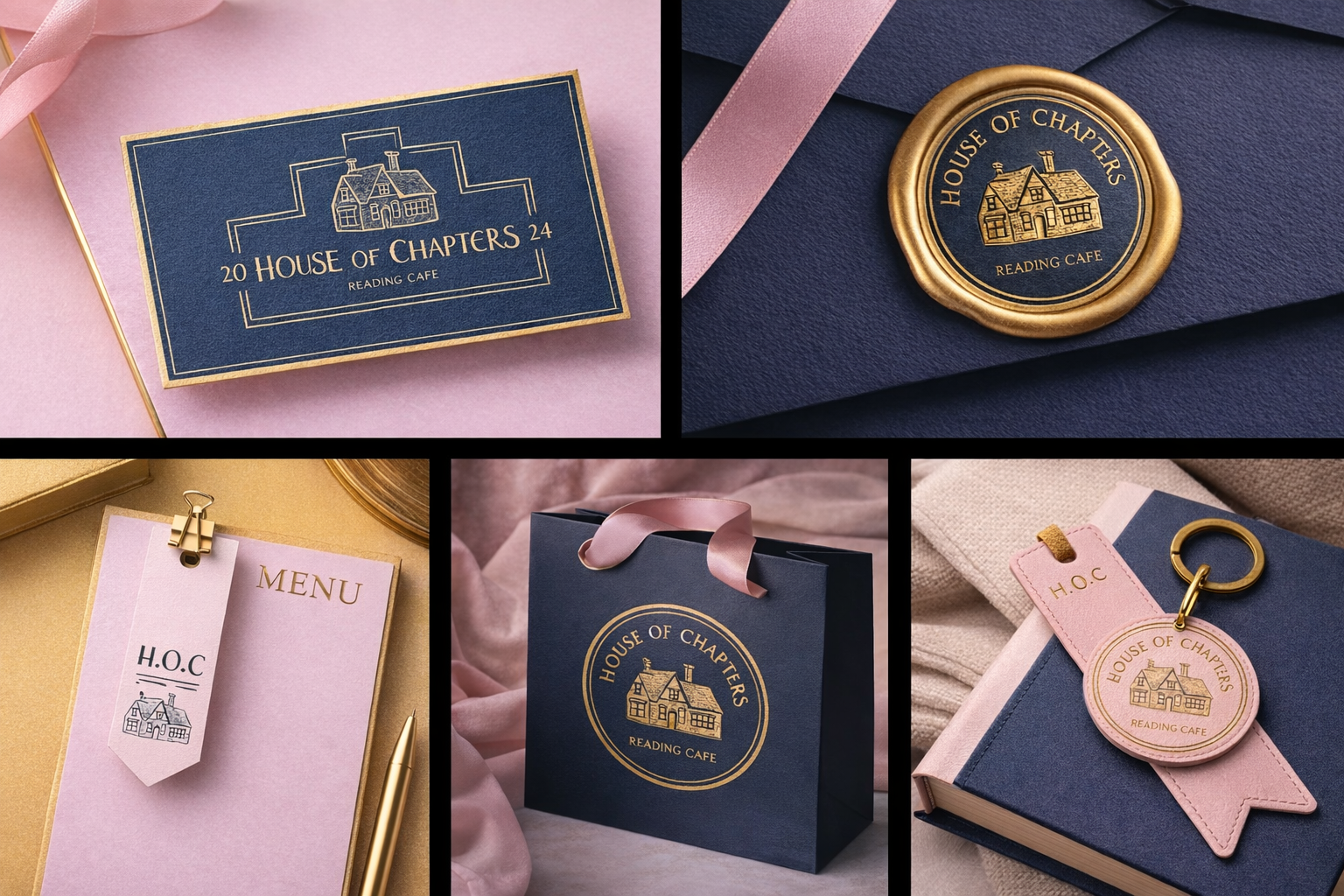 House of Chapters brand collateral overview